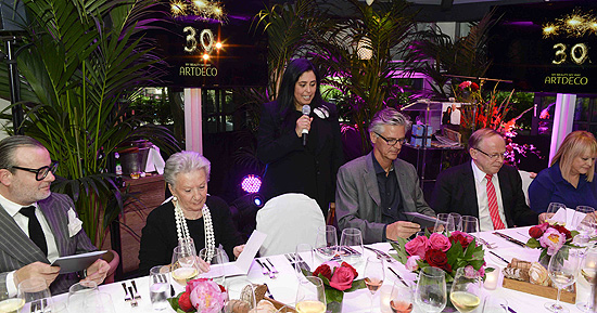 Nagia El-Sayed (ARTDECO Senior Director Public Relations) 30 Jahre ARTDECO Feier mit einer 5 Gänge Gourmetreise  beim Feinkost Käfer in München am 26.06.2015 Agency People Image(c.) Michael Malfer